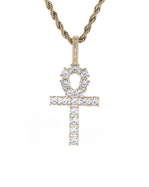 Zawieszka Ankh Cross Gold