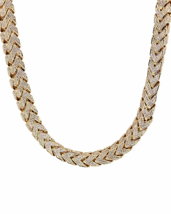 Łańcuch Arrow Gold 8mm