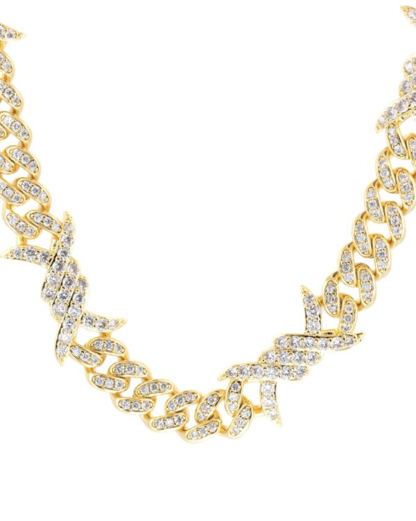 Łańcuch Crux Gold 15mm