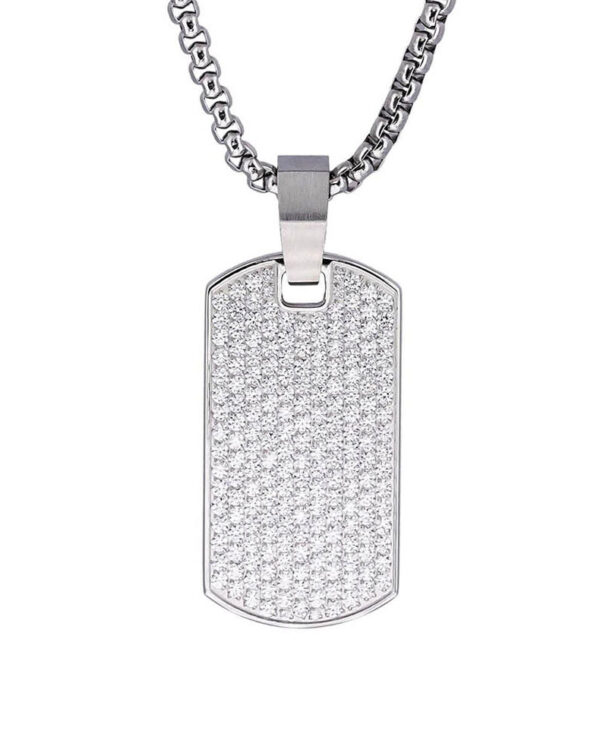 Nieśmiertelnik Pave Silver