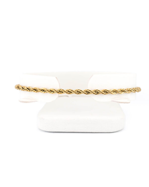 Bransoletka Rope Gold 3 mm