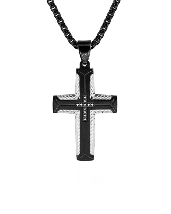Zawieszka Cast Cross Black