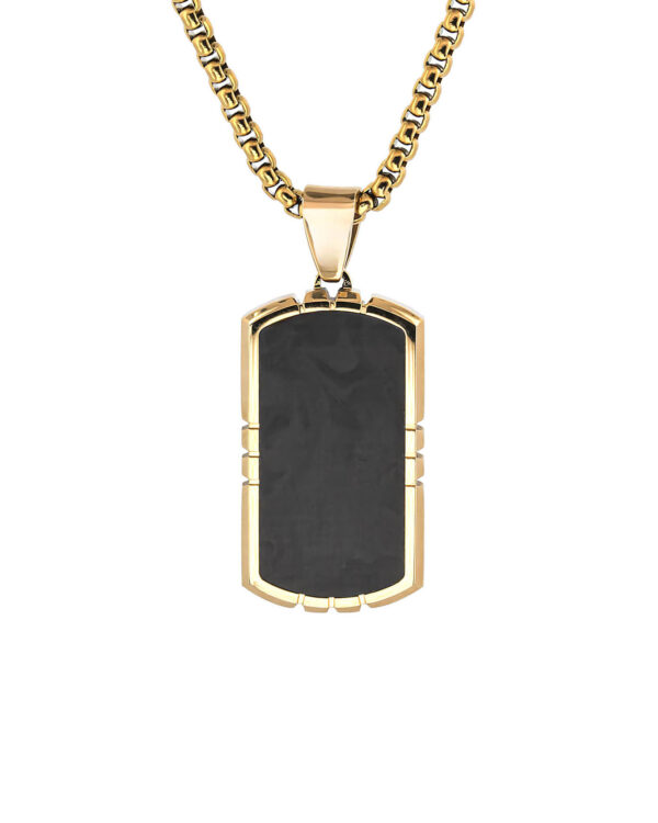 Nieśmiertelnik Carbon Gold