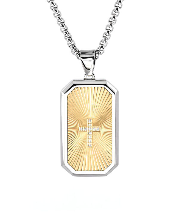 Nieśmiertelnik Radiant Silver-Gold
