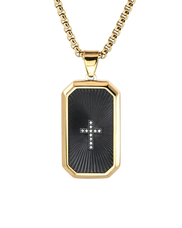 Nieśmiertelnik Radiant Gold-Black