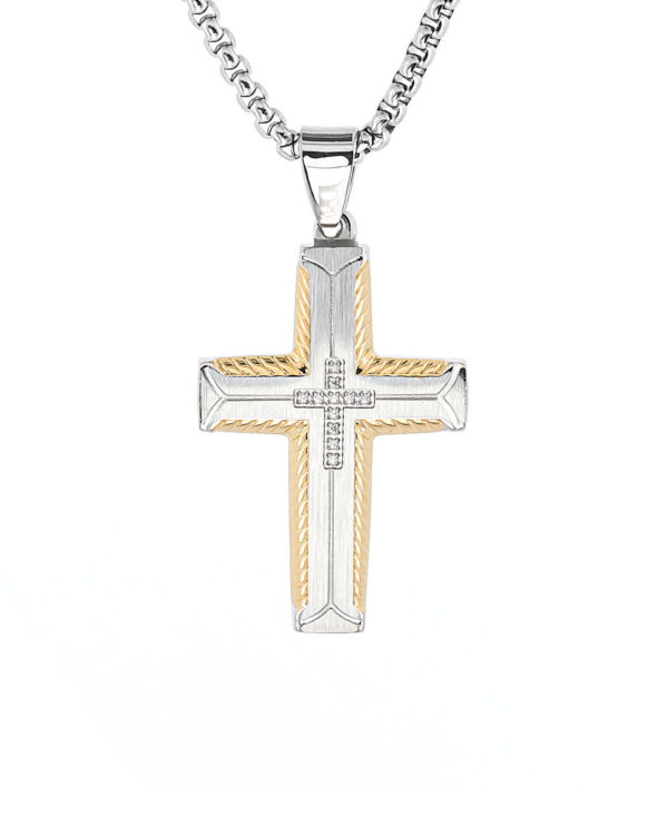 Zawieszka Cast Cross Silver