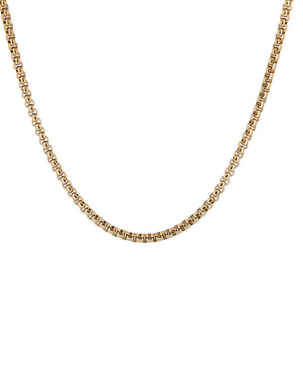 Łańcuch Kostka Gold 3mm